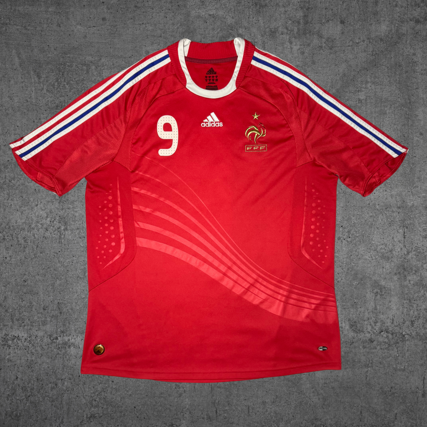 2007/08 - FRANCE AWAY - BENZEMA #9 (XL)