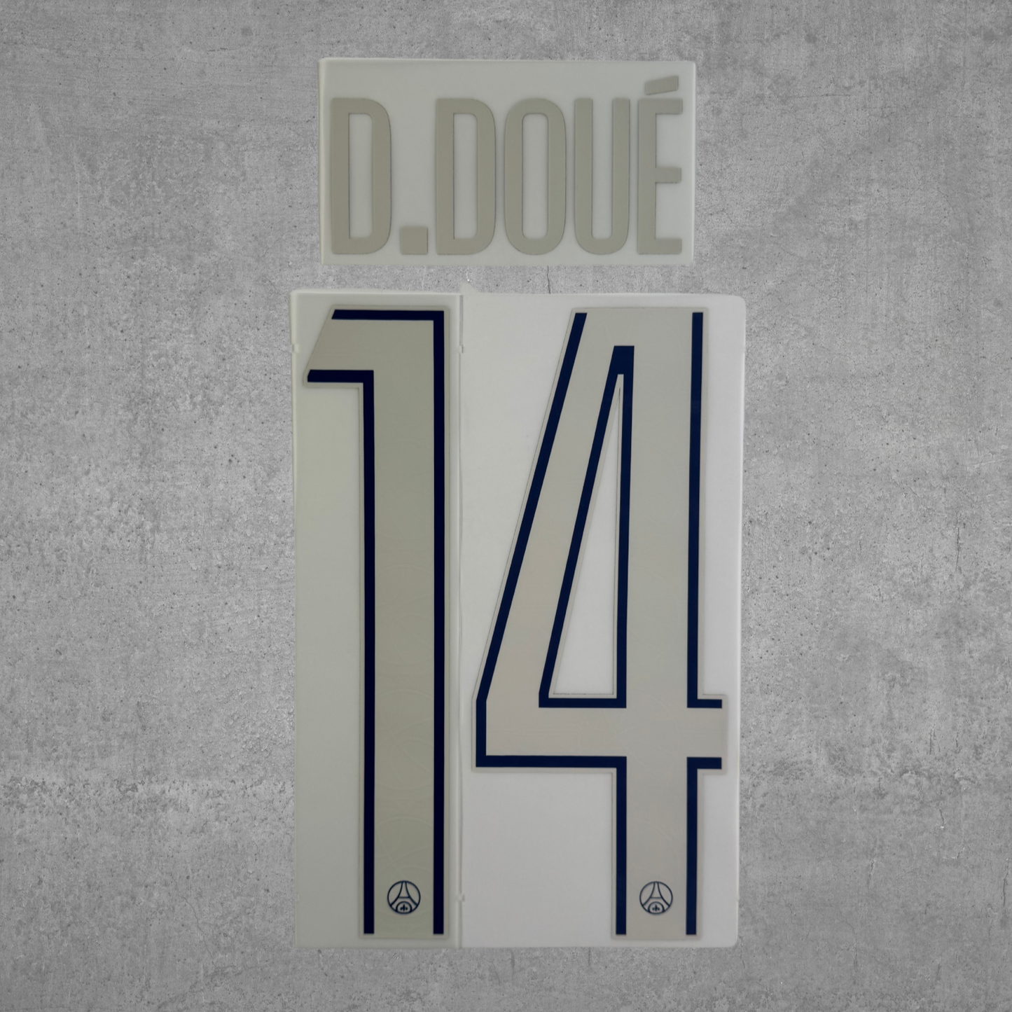 Flocage Officiel - PSG, DOUÉ, 2024/25, Fourth LDC