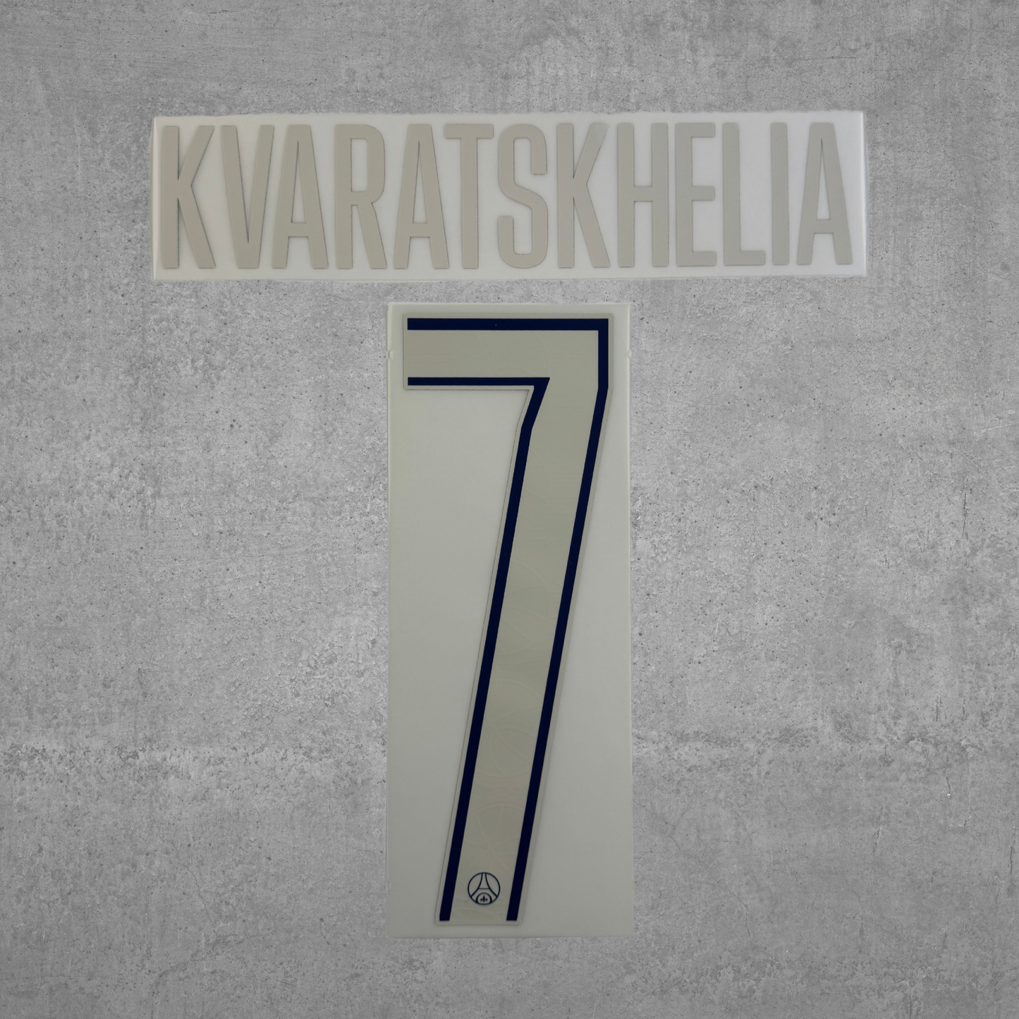 Flocage Officiel - PSG, KVARATSKHELIA, 2024/25, Fourth LDC